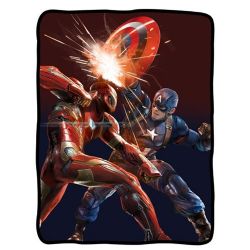 MARVEL -  CAPTAIN AMERICA VS IRON MAN THROW (46
