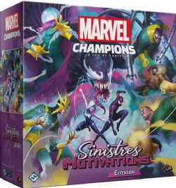 MARVEL CHAMPIONS : LE JEU DE CARTES -  EXPANSION - SINISTRES MOTIVATIONS (FRENCH)