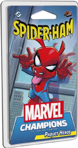 MARVEL CHAMPIONS : LE JEU DE CARTES -  HERO PACK EXPANSION - SPIDER-HAM (FRENCH)