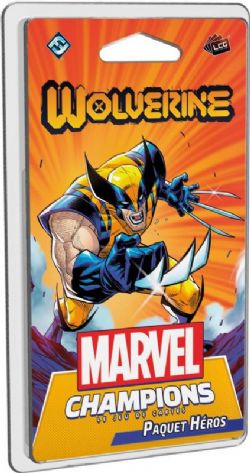 MARVEL CHAMPIONS : LE JEU DE CARTES -  HERO PACK EXPANSION - WOLVERINE (FRENCH)