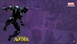 MARVEL CHAMPIONS: THE CARD GAME -  ACCESSORY - BLACK PANTHER GAME MAT (24