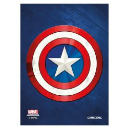 MARVEL CHAMPIONS : THE CARD GAME -  CAPTAIN AMERICA SLEEVES (50)