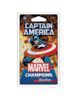 MARVEL CHAMPIONS : THE CARD GAME -  HERO PACK EXPANSION - CAPTAIN AMERICA (ENGLISH)