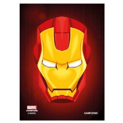 MARVEL CHAMPIONS : THE CARD GAME -  IRON-MAN SLEEVES (50)
