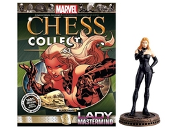 MARVEL CHESS COLLECTION -  LADY MASTERMIND (MAGAZINE AND FIGURINE) 63