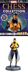 MARVEL CHESS COLLECTION -  WASP (MAGAZINE AND FIGURINE) 21