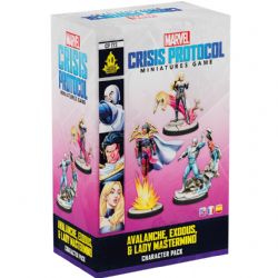 MARVEL : CRISIS PROTOCOL -  AVALANCHE, EXODUS & LADY MASTERMIND - CHARACTER PACK (MULTILINGUAL)