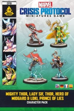 MARVEL : CRISIS PROTOCOL -  MIGHTY THOR, LADY SIF, THOR, LOKI CHARACTER PACK (MULTILINGUAL)