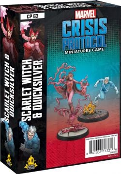MARVEL : CRISIS PROTOCOL -  SCARLET WITCH & QUICKSILVER (ENGLISH)