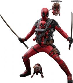 MARVEL -  DEADPOOL SCALE FIGURE -  HOT TOYS