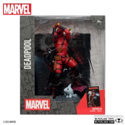 MARVEL -  DEADPOOL WITH SCENE (DEADPOOL #1) FIGURE 1/10 - MARVEL COLLECTION -  MCFARLANE TOYS