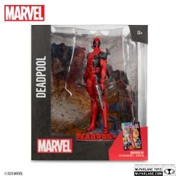 MARVEL -  DEADPOOL WITH SCENE (THE NEW MUTANTS #98) FIGURE 1/10 - MARVEL COLLECTION -  MCFARLANE TOYS