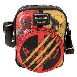 MARVEL -  DEADPPOL & WOLVERINE CROSSBODY BAG -  LOUNGEFLY