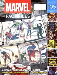 MARVEL FACT FILES COLLECTION -  SPIDER-MAN VS DOCTOR OCTOPUS COVER 105
