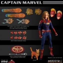 MARVEL -  FIGURE OF CAPTAIN MARVEL 1/12 -  ONE:12 COLLECTIVE