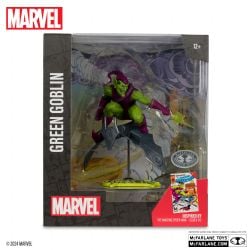 MARVEL -  GREEN GOBLIN WITH SCENE (THE AMAZING SPIDER-MAN #312) FIGURE 1/10 - PLATINUM EDITION -  MARVEL COLLECTION