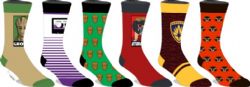 MARVEL -  GUARDIANS 6 PAIRS OF SOCKS -  GUARDIANS OF THE GALAXY