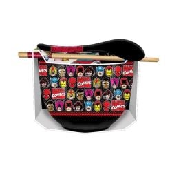 MARVEL -  ICONS RAMEN BOWL, CHOPSTICKS & SPOON