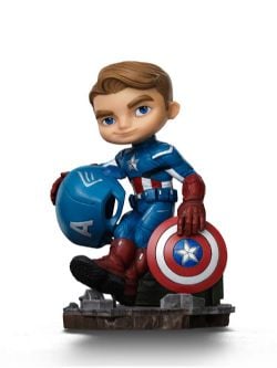 MARVEL -  INFINITY SAGA - CAPTAIN AMERICA MINICO FIGURE -  IRON STUDIOS