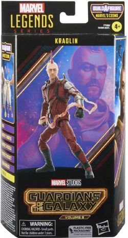 MARVEL LEGENDS -  FIGURE OF KRAGLIN -  GUARDIANS OF THE GALAXY VOL. 3
