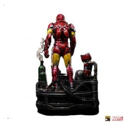 MARVEL -  MARVEL - IRON MAN UNLEASHED - 1/10 SCALE -  IRON STUDIOS