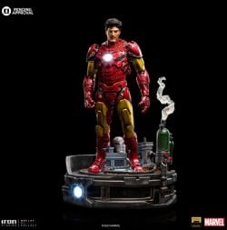 MARVEL -  MARVEL - IRON MAN UNLEASHED - 1/10 SCALE -  IRON STUDIOS