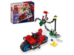 MARVEL -  MOTORCYCLE CHASE: SPIDER-MAN VS. DOC OCK (77 PIECES) 76275