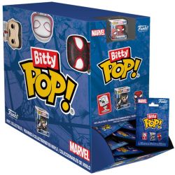 MARVEL -  MYSTERY POP! FIGURE - SPIDERMAN SERIES (1 INCH) -  BITTY POP!