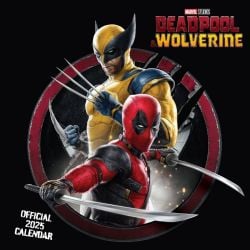 MARVEL -  OFFICIAL 2025 CALENDAR -  DEADPOOL & WOLVERINE