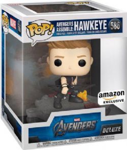 MARVEL -  POP! DELUXE VINYL BOBBLE-HEAD OF AVENGERS ASSEMBLE: HAWKEYE -  AVENGERS 556