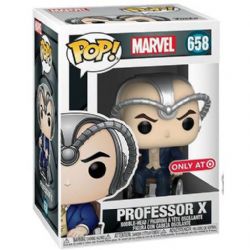 MARVEL -  POP! VINYL BOBBLE-HEAD OF PROFESSOR X WITH CEREBRO (4 INCH) -  ONLY AT TARGET 658