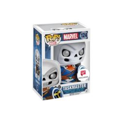 MARVEL -  POP! VINYL BOBBLE-HEAD OF TASKMASTER (WITH SHIELD) (4 INCH) -  BLACK WIDOW 124