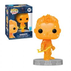 MARVEL -  POP! VINYL BOBBLE-HEAD OFHAWK EYE (4 INCH) -  THE INFINITY SAGA