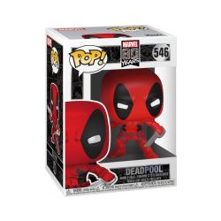 MARVEL -  POP! VINYL FIGURE OF DEADPOOL 1ST APPEARANCE - MARVEL 80TH ANNIVERSARY (4 INCH) 546