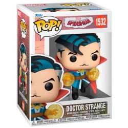 MARVEL -  POP! VINYL FIGURE OF DOCTOR STRANGE (4 INCH) -  YOUR FRIENDLY NEIGHBORHOOD SPIDER-MAN 1532