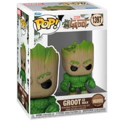 MARVEL -  POP! VINYL FIGURE OF GROOT AS HULK (4 INCH) -  WE ARE GROOT 1397