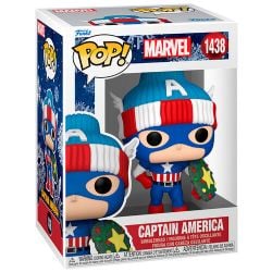 MARVEL -  POP! VINYL FIGURE OF HOLIDAY CAPTAIN AMERICA (4 INCH) 1438