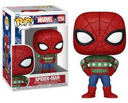 MARVEL -  POP! VINYL FIGURE OF HOLIDAY SPIDER-MAN(4 INCH) 1284