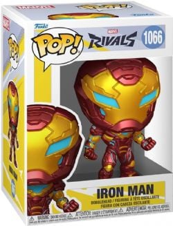 MARVEL -  POP! VINYL FIGURE OF IRON MAN (4 INCH) -  MARVEL RIVALS 1066