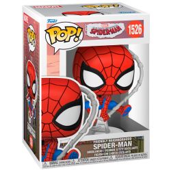 MARVEL -  POP! VINYL FIGURE OF SPIDER-MAN (4 INCH) -  YOUR FRIENDLY NEIGHBORHOOD SPIDER-MAN 1526