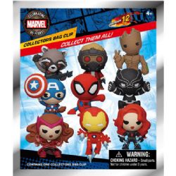 MARVEL -  RANDOM 3D FOAM BAG CLIP - SERIES 12