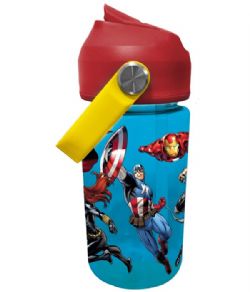 MARVEL -  SPIDER-MAN - PLASTIC WATER BOTTLE WITH SPOUT AND HANDLE 480ML