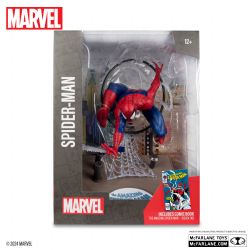 MARVEL -  SPIDER-MAN WITH SCENE AND COMIC (BASED ON THE AMAZING SPIDER-MAN #301) FIGURE 1/6 -  MARVEL COLLECTION