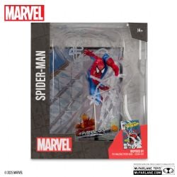 MARVEL -  SPIDER-MAN WITH SCENE (BASED ON THE AMAZING SPIDER-MAN #302) FIGURE 1/10 -  MCFARLANE TOYS