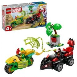 MARVEL -  SPIN AND ELECTRO DINOSAUR VEHICLE CHASE (124 PIECES) -  SPIDEY AND HIS AMAZING FRIENDS 11198