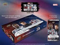 MARVEL -  TRADING CARDS - THE FALCON AND THE WINTER SOLDIER BOOSTER PACK