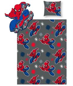MARVEL -  TRAVEL BLANKET SET - 3 PIECE (13X12X12) -  SPIDER-MAN