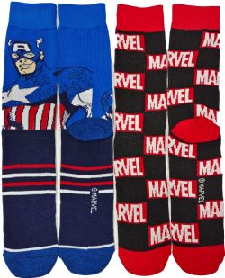 MARVEL -  TWO PAIRS OF SOCKS