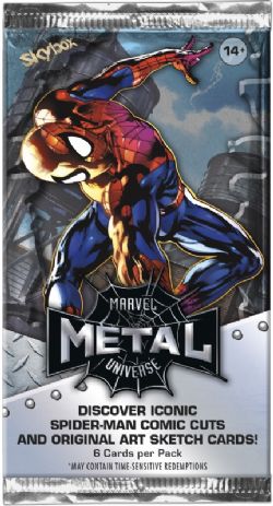 MARVEL -  UPPER DECK SPIDER-MAN SKYBOX METAL UNIVERSE HOBBY (P6/B12/C12)