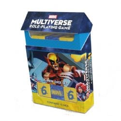 MARVEL -  X-MEN DICE SET (ENGLISH) -  MULTIVERSE ROLE-PLAYING GAME